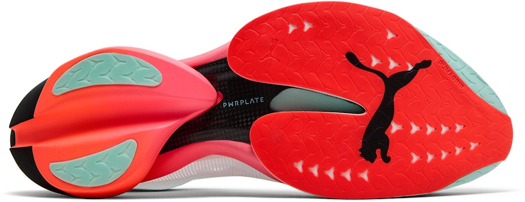 Puma Fast-R Nitro Elite 3 'White Glowing Red Mint' 312060-01 Shop Puma Fast-R Nitro Elite 3 'White Glowing Red Mint' 312060-01
