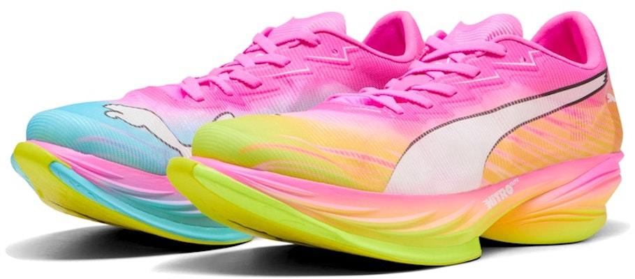 Puma Fast-R Nitro Elite 3 Showtime 'Poison Pink White' 313615-01 Order Puma Fast-R Nitro Elite 3 Showtime 'Poison Pink White' 313615-01