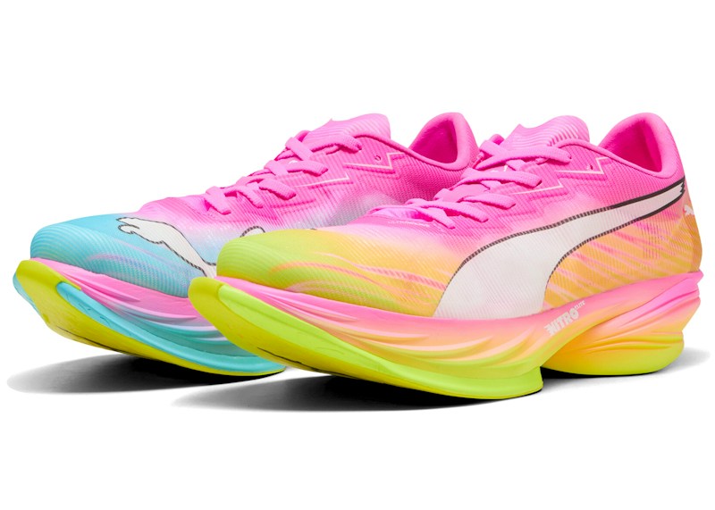 Lookbook Puma Fast-R Nitro Elite 3 Showtime ''Poison Pink White'' Rosa Veneno Blanco. 313615-01