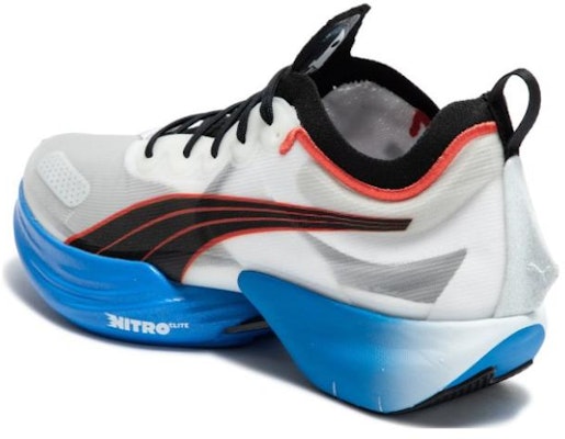 彪马 Fast-R Nitro Elite 白色超蓝 运动鞋 195336-09 Purchase 彪马 Fast-R Nitro Elite 白色超蓝 运动鞋 195336-09