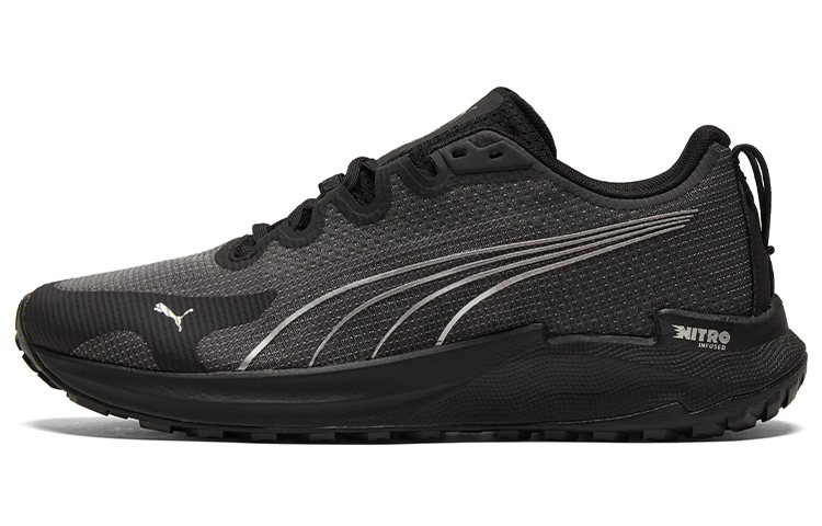 Puma Fast-Trac Nitro 'Black Metallic Silver' 377044-01
