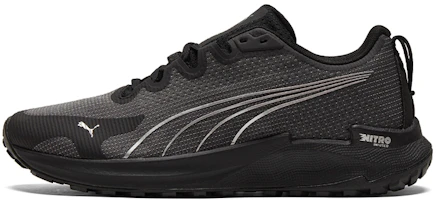 Puma Fast-Trac Nitro 'Black Metallic Silver' 377044-01 Puma Fast-Trac Nitro 'Black Metallic Silver' 377044-01