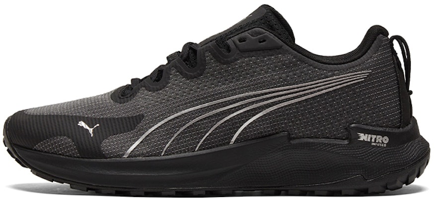 Puma Fast-Trac Nitro 'Black Metallic Silver' 377044-01 Buy Puma Fast-Trac Nitro 'Black Metallic Silver' 377044-01