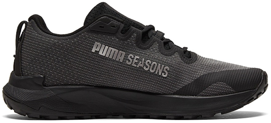 Puma Fast-Trac Nitro 'Black Metallic Silver' 377044-01 Order Puma Fast-Trac Nitro 'Black Metallic Silver' 377044-01