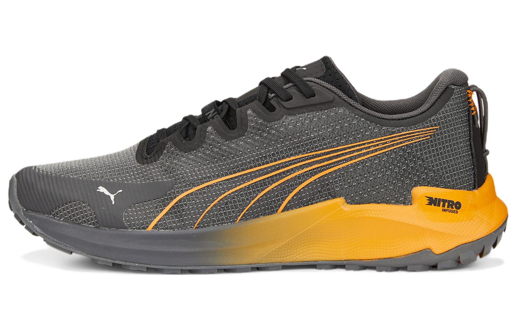 Puma Fast-Trac Nitro 'Black Orange Brick' 377044-04