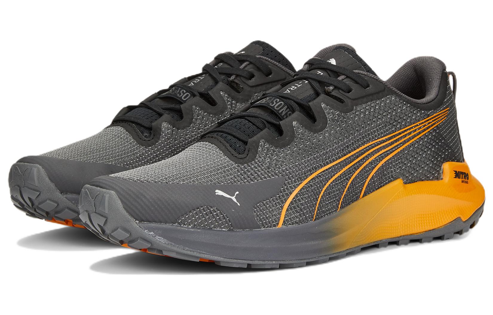 Lookbook Puma Fast-Trac Nitro ''Nero Arancione Mattone'' 377044-04