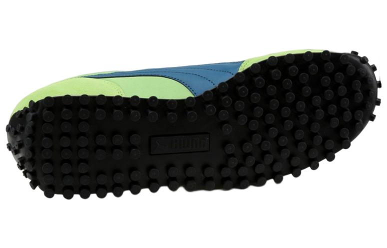 Shop 彪馬 Fast Rider 防滑耐磨 低筒 運動休閒鞋 男女同款 藍綠