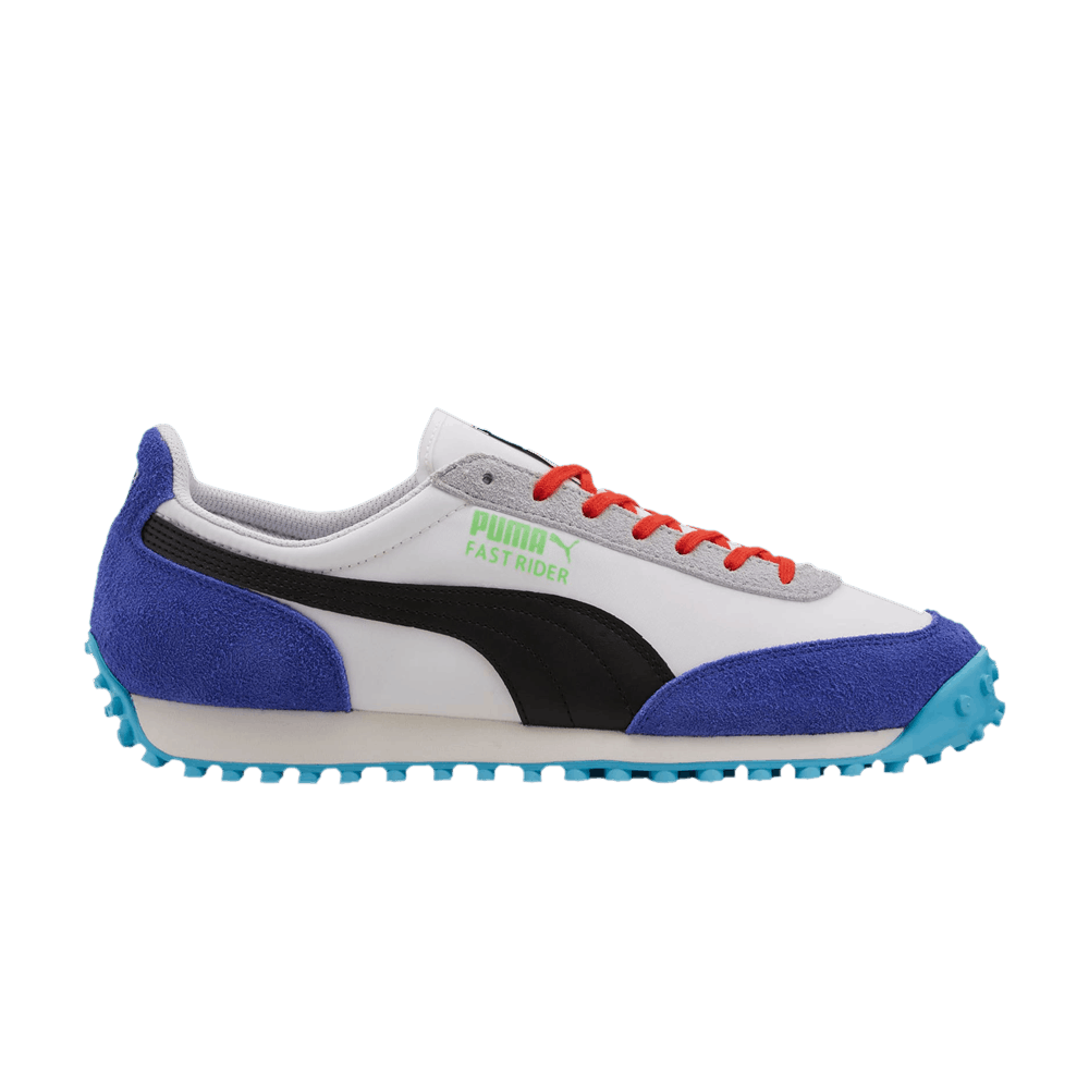 Puma Fast Rider 'Ride On - White Dazzling Blue' 372837-01 - 372837-01 ...