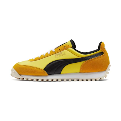 Puma Fast Rider Low Top Running Shoes Yellow