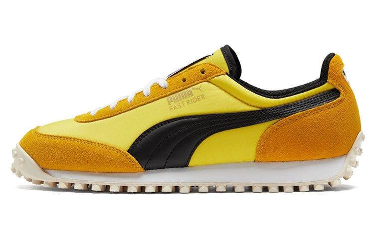 Puma Fast Rider Low Top Running Shoes Yellow 371601-17