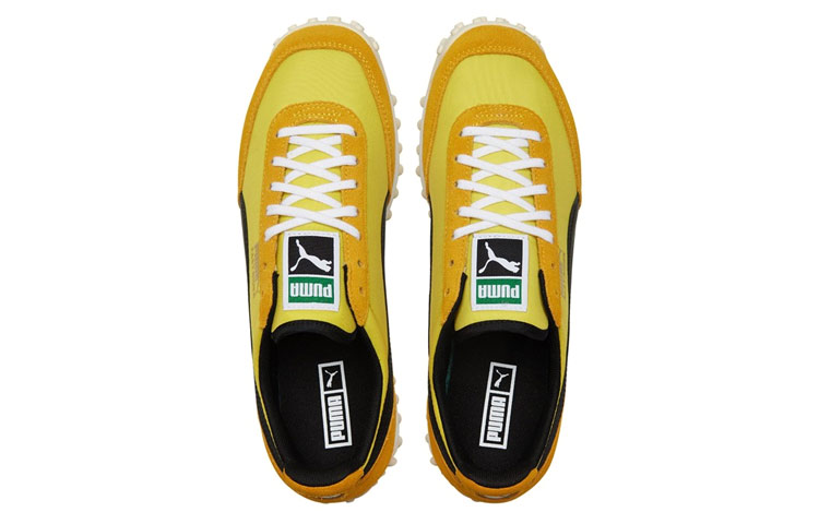 Shop Puma Fast Rider Scarpe Running Basse Gialle 371601-17