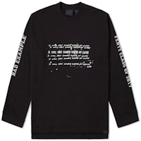 Puma Fenty Oversized Letter Print Crewneck Sweatshirt Black (Unisex) 575871-01 Puma Fenty Oversized Letter Print Crewneck Sweatshirt Black (Unisex) 575871-01
