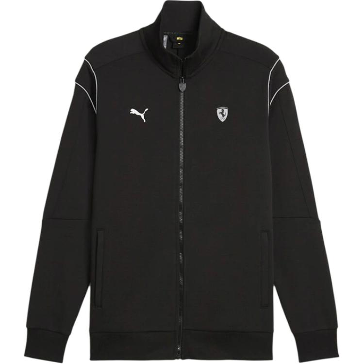 Puma Ferrari Classic Logo Black Long-Sleeve Track Jacket 623829-01