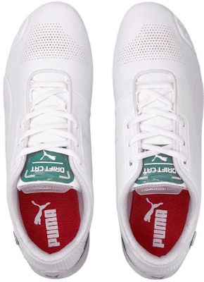 Puma Ferrari Drift Cat 8 Racing Shoe 'White Green' 306952-03 Lookbook Puma Ferrari Drift Cat 8 Racing Shoe 'White Green' 306952-03