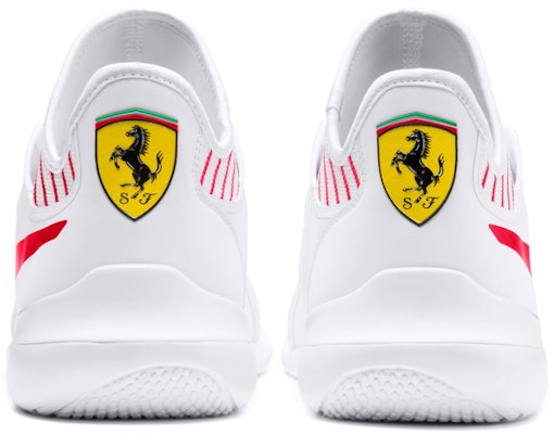 Puma Ferrari Evo Cat Mace Low Top Running Shoes White/Red 306228-04 Shop Puma Ferrari Evo Cat Mace Low Top Running Shoes White/Red 306228-04