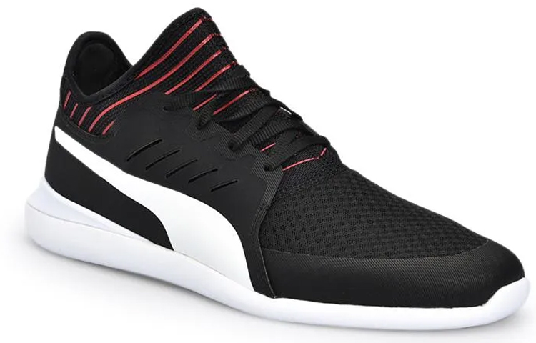 Order Chaussures Puma Ferrari Evo Cat Mace Basses Noires Running 306228-03
