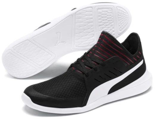 Chaussures Puma Ferrari Evo Cat Mace Basses Noires Running 306228-03 Lookbook Chaussures Puma Ferrari Evo Cat Mace Basses Noires Running 306228-03