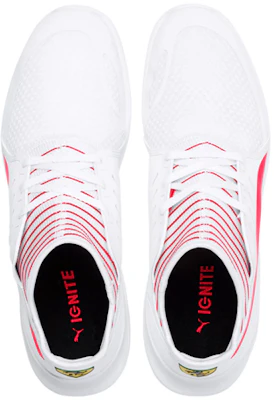Puma Ferrari Evo Cat Mace Low Top Laufschuhe Weiß/Rot 306228-04 Lookbook Puma Ferrari Evo Cat Mace Low Top Laufschuhe Weiß/Rot 306228-04