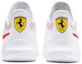Shop Puma Ferrari Evo Cat Mace Low Top Laufschuhe Weiß/Rot 306228-04