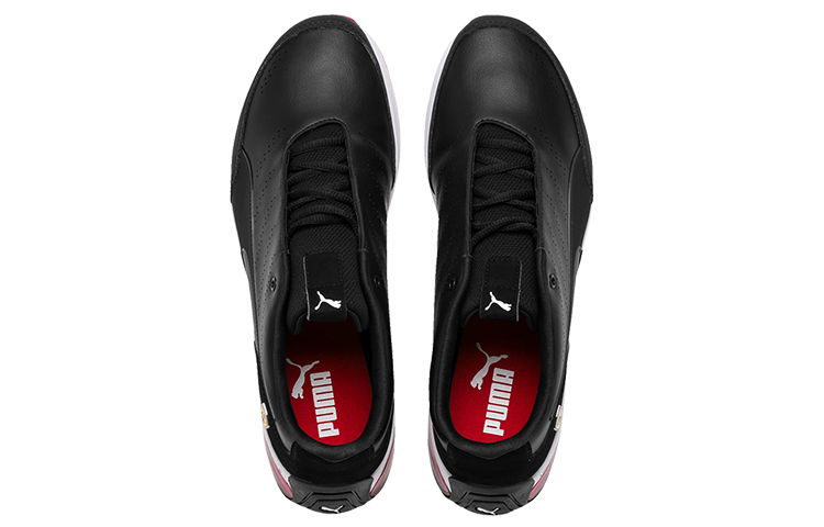 Lookbook Puma Ferrari Kart Cat X Lage Hardloopschoenen Zwart/Rood/Wit 306458-01