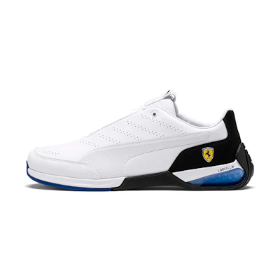 Puma Ferrari Kart Cat X Low Running Shoes White/Blue/Black
