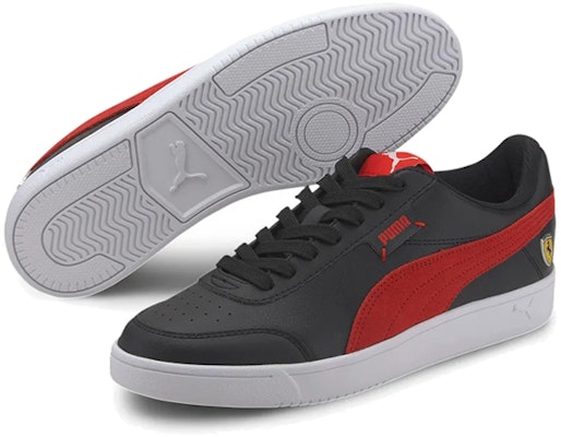 Puma Ferrari Race Court Legend 'Black Red White' 306552-01 Purchase Puma Ferrari Race Court Legend 'Black Red White' 306552-01