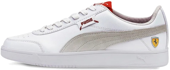 Puma Ferrari Race Court Legend 法拉利 白灰紅 休閒板鞋 Buy Puma Ferrari Race Court Legend 法拉利 白灰紅 休閒板鞋