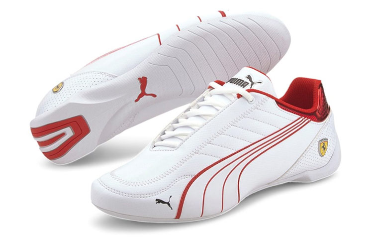 Shop Puma Ferrari Race Low 'Blanco' 306723-02