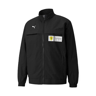 Puma Ferrari Racing Retro Lightweight Logo Track Jacket Black Mens 531644-01