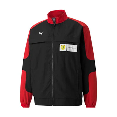 Puma Ferrari Racing Series Vintage Red Logo Track Jacket Men Racing Red 531644-02