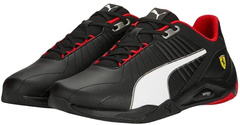 Puma Ferrari x Kart Cat RL Nitro 'Black White Red' 307513-01 Order Puma Ferrari x Kart Cat RL Nitro 'Black White Red' 307513-01