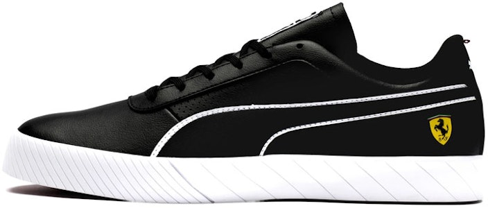 彪马法拉利 x SF Vulc 黑色赛车鞋 306393-01 Buy 彪马法拉利 x SF Vulc 黑色赛车鞋 306393-01