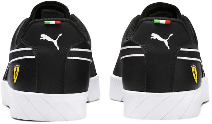 Ferrari x Puma Ferrari SF Vulc Track 法拉利共同設計 耐磨防滑賽車板鞋 黑 Shop Ferrari x Puma Ferrari SF Vulc Track 法拉利共同設計 耐磨防滑賽車板鞋 黑