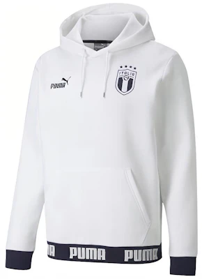 Puma FIGC Italy National Football Team Printed Hoodie White 757247-02 Buy Puma FIGC Italy National Football Team Printed Hoodie White 757247-02