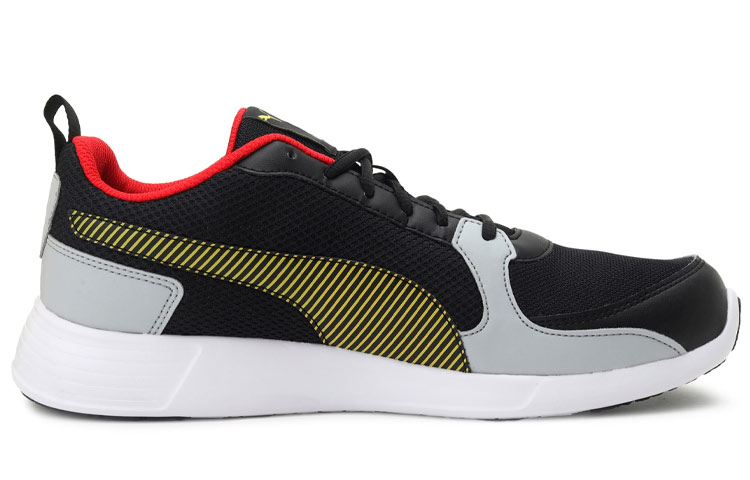 Order Puma Fire Run IDP ''Noir Gris Jaune'' 380614-03