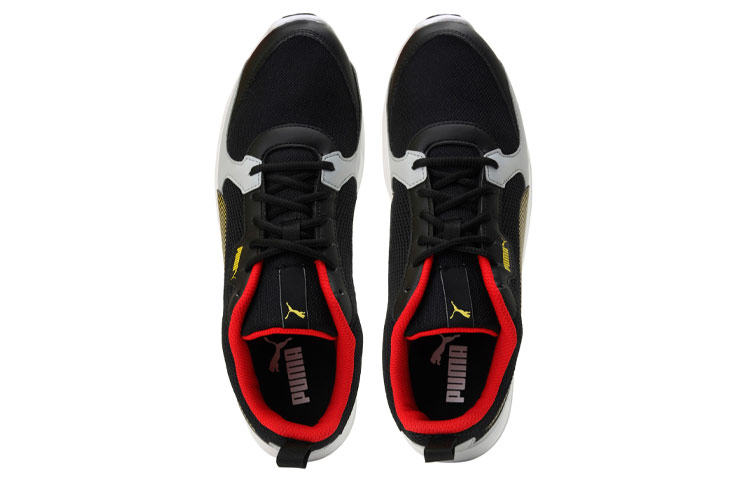 Lookbook Puma Fire Run IDP ''Noir Gris Jaune'' 380614-03