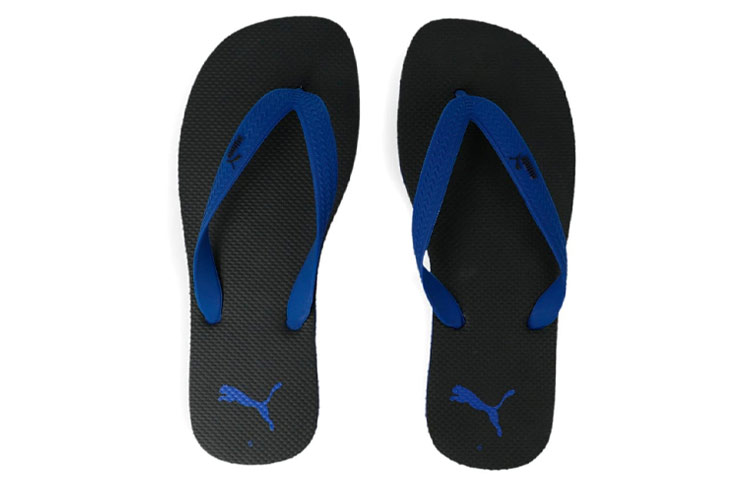 Lookbook 푸마 퍼스트 플립 II 블랙/블루 (Puma First Flip II Black/Blue - shorter, uses "/") 371336-02