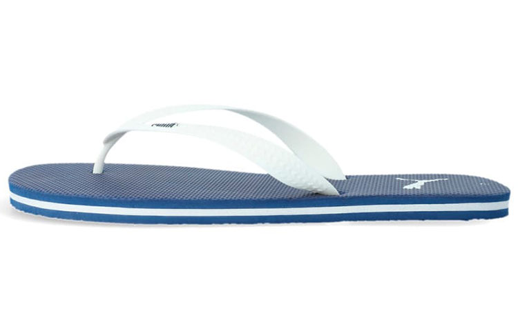 Puma First Flip II Slides 'White Blue' 371336-01