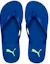 Lookbook Puma First Flip 涼鞋 潮流運動拖鞋 男女同款 藍色