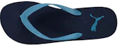 Shop Puma First Flip 涼鞋 深藍色