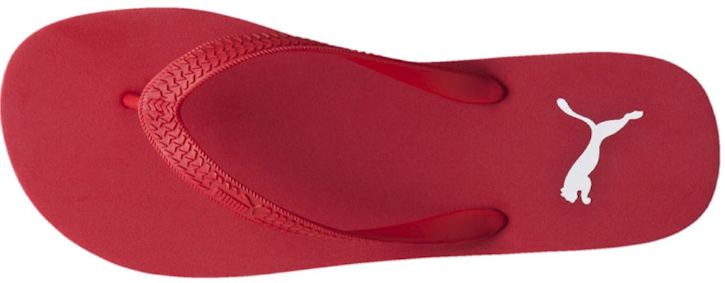 Puma First Flip 拖鞋 人字夾腳拖鞋 紅色 Shop Puma First Flip 拖鞋 人字夾腳拖鞋 紅色