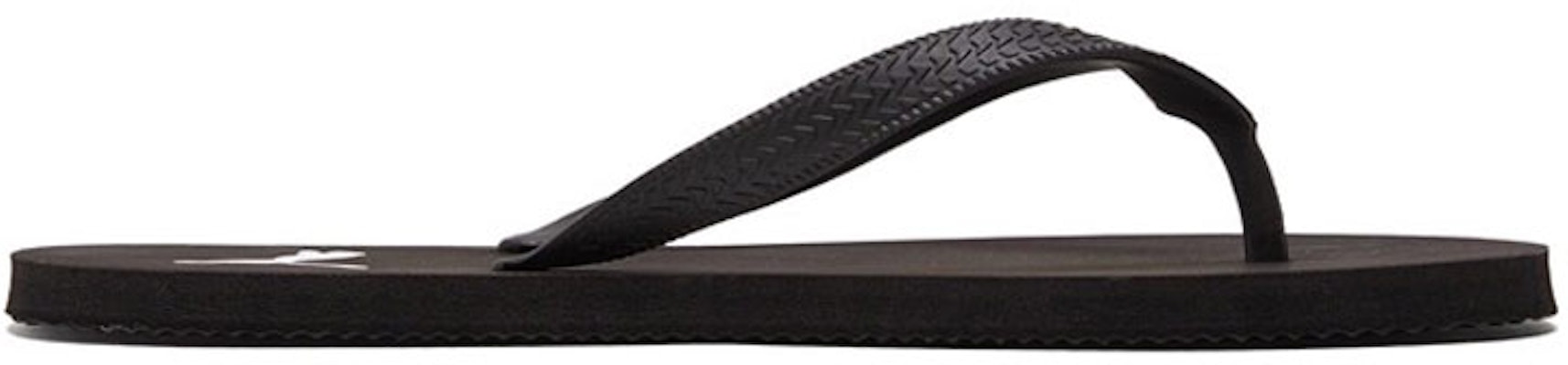 Puma First Flip Sandals Slides Black 360252-05 Order Puma First Flip Sandals Slides Black 360252-05
