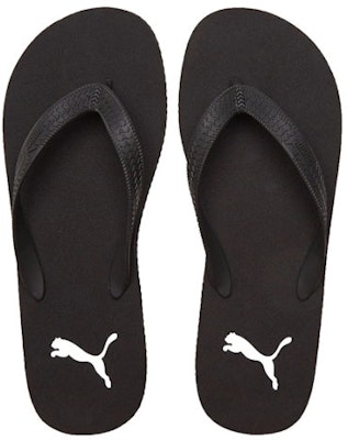 Puma First Flip Sandals Slides Black 360252-05 Shop Puma First Flip Sandals Slides Black 360252-05