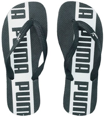 Puma First Flip Split Ii 輕便舒適 運動拖鞋 黑白 Lookbook Puma First Flip Split Ii 輕便舒適 運動拖鞋 黑白