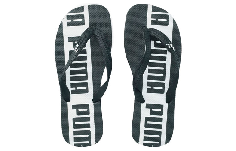 Lookbook 푸마 퍼스트 플립 분할 II (검흰) 375291-02