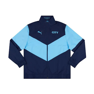 Puma First Mile Manchester City Logo Retro Track Jacket Blue Unisex 764507-07