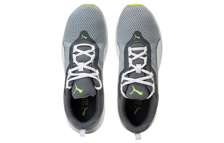 Lookbook Puma Flare 2 Softfoam Laag Grijs/Wit/Groen 189517-02
