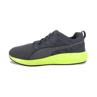 Puma Flare Mesh 'Running Shock-Absorbing Slip-Resistant Low-Top Black Green'