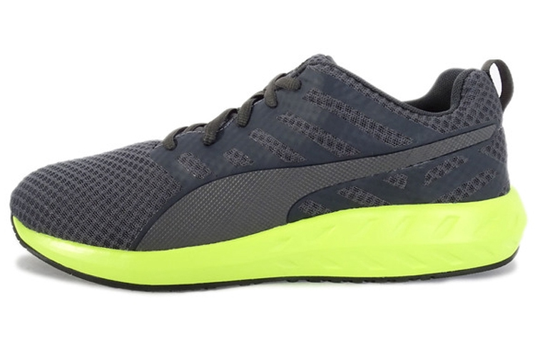 Puma Flare Mesh 'Running Shock-Absorbing Slip-Resistant Low-Top Black Green' 189028-05