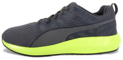Puma Flare Mesh 'Running Shock-Absorbing Slip-Resistant Low-Top Black Green' 189028-05 Puma Flare Mesh 'Running Shock-Absorbing Slip-Resistant Low-Top Black Green' 189028-05